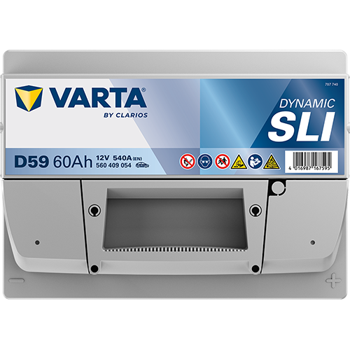 Автомобільний акумулятор Varta Blue Dynamic 60АН Ев (-/+) D59 (540EN) (560409054) - зображення 2