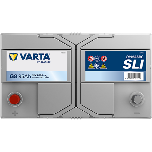 Автомобильный аккумулятор Varta Blue Dynamic 95А (+/-) ASIA G8 (830EN) (595405083) - изображение 2