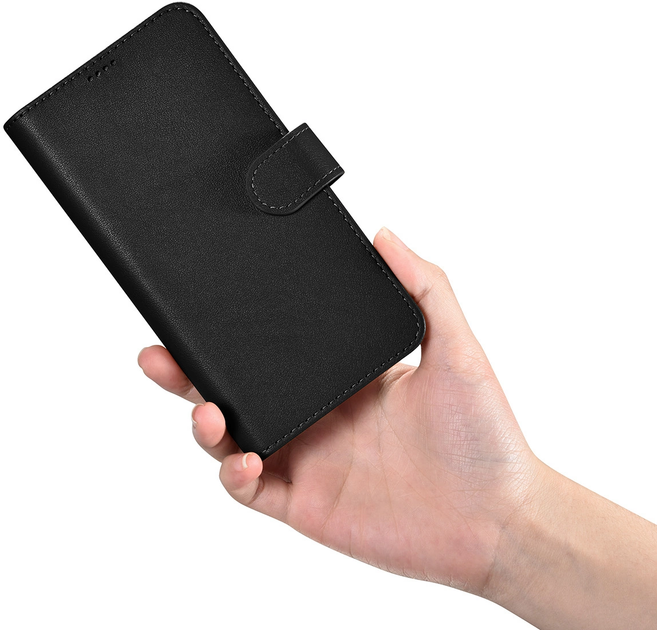 Etui z klapką iCarer Wallet Case do Samsung Galaxy S23 Plus Black (6975092688280) - obraz 11
