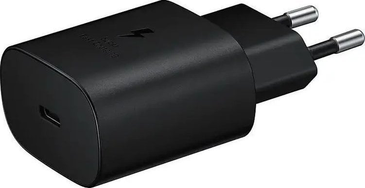 Ładowarka sieciowa Samsung EP-TA800EBE USB-C 25 W Black (8596311096440) - obraz 1