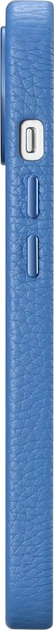 Etui iCarer Litchi Premium Leather Magsafe Back Case do Apple iPhone 14 Light Blue (WMI14220709-LB) - obraz 13