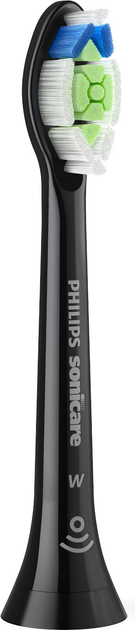 Насадки для зубної щітки Philips Sonicare W2 Optimal White 2 шт. Чорні (HX6062/88) - зображення 3