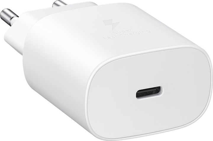 Ładowarka sieciowa Samsung EP-TA800EWE USB-C 25 W White (8596311076381) - obraz 2