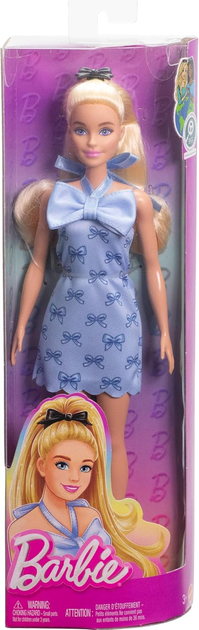 Лялька Barbie Fashionistas Синя сукня HYT93 (0194735255634) - зображення 1