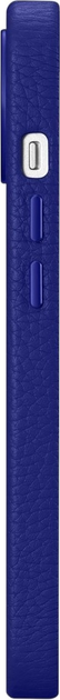 Панель iCarer Litchi Premium Leather Magsafe Back Case для Apple iPhone 14 Plus Dark Blue (WMI14220711-DB) - зображення 11
