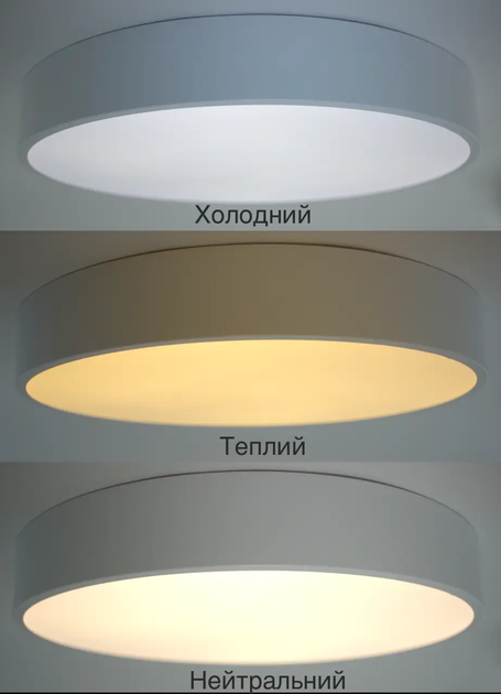 Керована світлодіодна люстра Esllse ONIX 60W R-ON/OFF-450x60-WHITE/WHITE-220-IP20 - зображення 3
