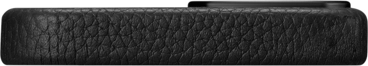 Etui iCarer Litchi Premium Leather Magsafe Back Case do Apple iPhone 14 Plus Black (WMI14220711-BK) - obraz 9