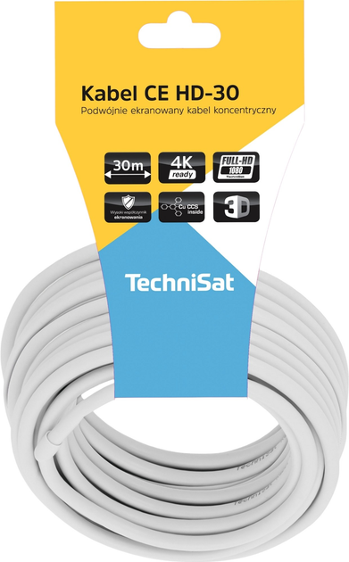 Коаксіальний кабель TechniSat KABEL CE HD 30 м (0003/3611) - зображення 2