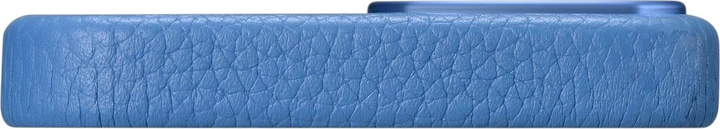 Etui iCarer Litchi Premium Leather Magsafe Back Case do Apple iPhone 14 Plus Light Blue (WMI14220711-LB) - obraz 10