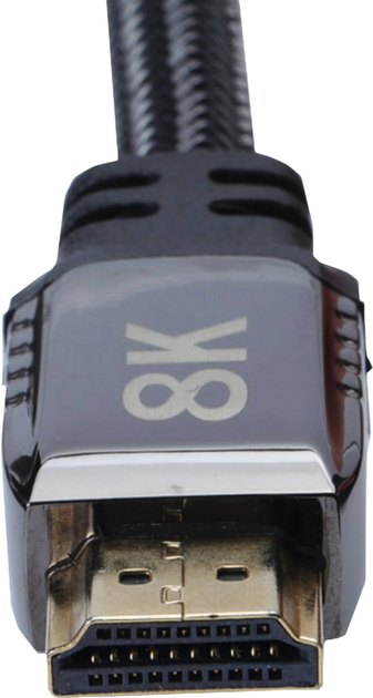 Кабель TechniSat HDMI - HDMI Ultra High Speed 1 м Black (76-4925-00) - зображення 3