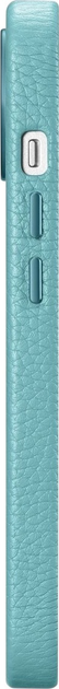 Панель iCarer Litchi Premium Leather Magsafe Back Case для Apple iPhone 14 Plus Green (WMI14220711-GN) - зображення 12