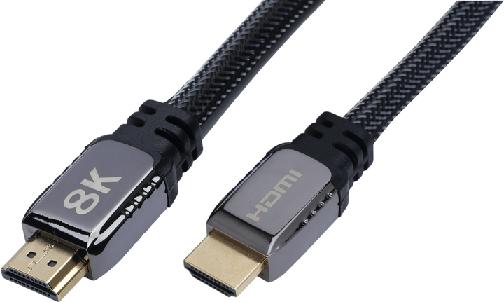 Kabel TechniSat HDMI - HDMI Ultra High Speed 3 m Black (76-4928-00) - obraz 2