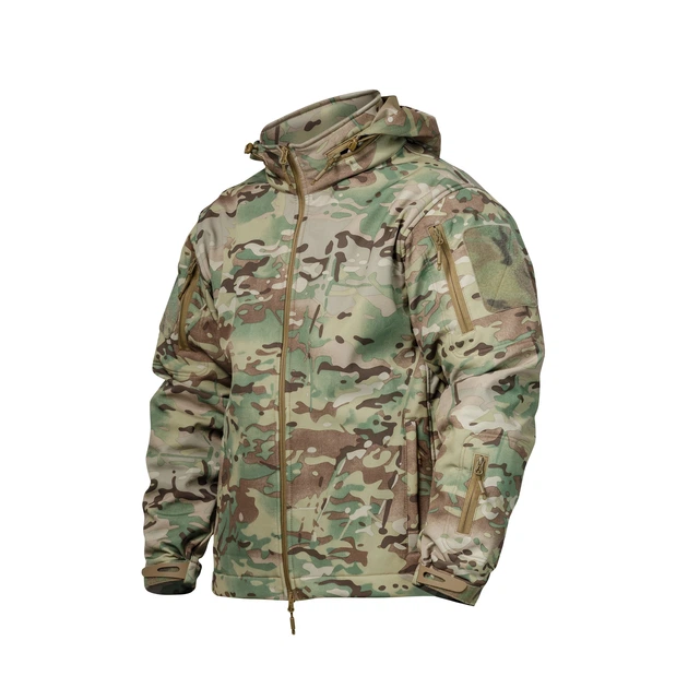 Куртка тактична SoftShell APEX Shield Storm. Осінь-Весна Мультикам ...