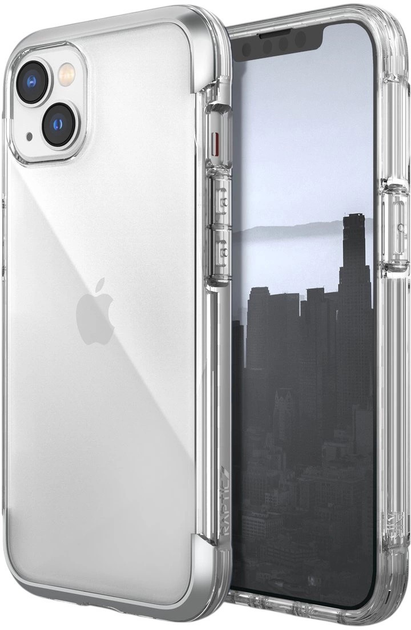 Etui Raptic X-Doria Air Case do Apple iPhone 14 Silver (6950941495424) - obraz 1