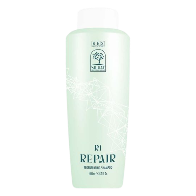 Шампунь R1 Repair Regenerating Shampoo: кератиновое восстанавление, 1000 мл - Фото 1 Шампунь R1 Repair Regenerating Shampoo: кератиновое восстанавление, 1000 мл - изображение 1