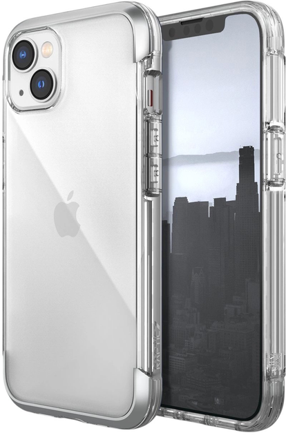 Etui Raptic X-Doria Air Case do Apple iPhone 14 Plus Silver (6950941495486) - obraz 1
