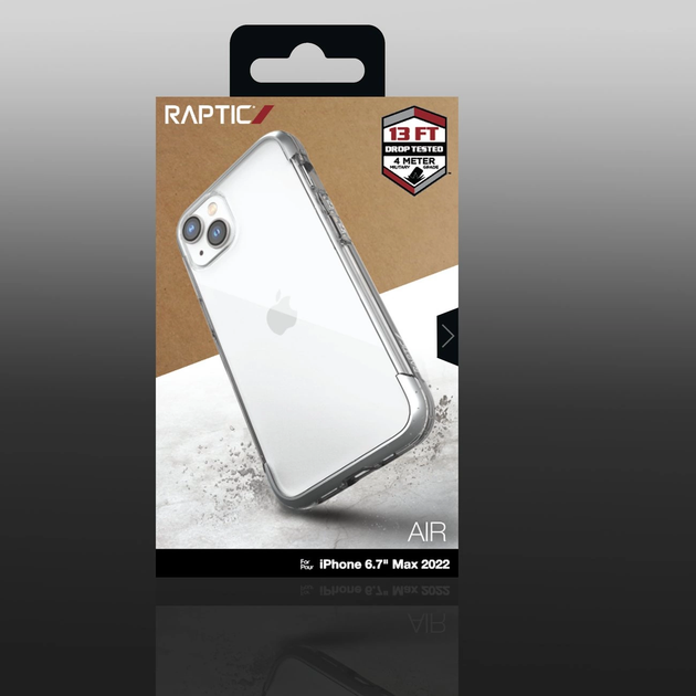 Etui Raptic X-Doria Air Case do Apple iPhone 14 Plus Silver (6950941495486) - obraz 3