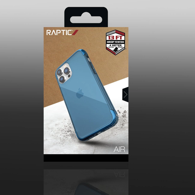 Панель Raptic X-Doria Air Case для Apple iPhone 14 Pro Blue (6950941495479) - зображення 3