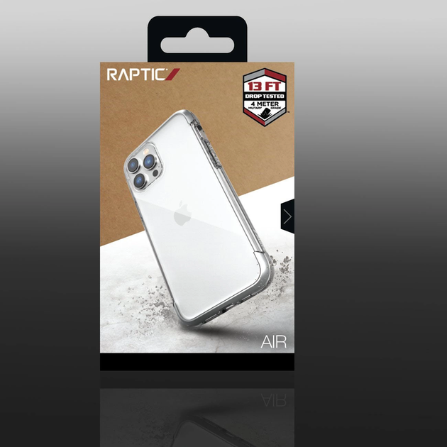 Etui Raptic X-Doria Air Case do Apple iPhone 14 Pro Silver (6950941495455) - obraz 3
