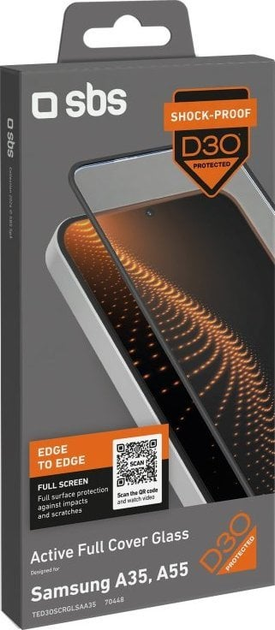 Захисне скло SBS Tempered Glass D3O для Samsung Galaxy A35 / A55 (8018417470448) - зображення 4