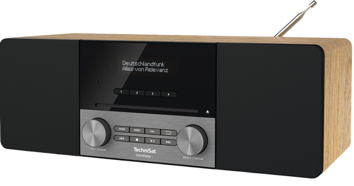 Радіо TechniSat DIGITRADIO 3 DAB+ Oak (0003/3913) - зображення 4
