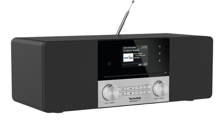 Радіо TechniSat DIGITRADIO 3 IR DAB+ Black (0000/3956) - зображення 3
