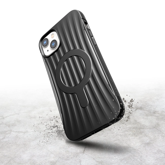 Etui Raptic X-Doria Clutch Built Case do Apple iPhone 14 Black (6950941493215) - obraz 6