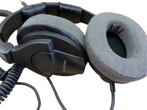 Амбушури Sennheiser HD280 Pro тканинні з піною - Фото 2 Амбушури Sennheiser HD280 Pro тканинні з піною - зображення 2