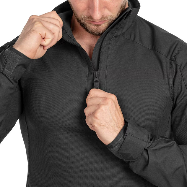 Сорочка UBACS Helikon-Tex MCDU Combat Shirt Black S - зображення 14