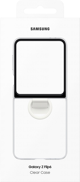 Etui Samsung Clear Case do Samsung Galaxy Z Flip 6 Transparent (EF-QF741CTEGWW) - obraz 6