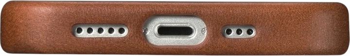 Панель iCarer Oil Wax Premium Leather Magsafe Back Case для Apple iPhone 14 Plus Retro Brown (WMI14220703-RB) - зображення 10
