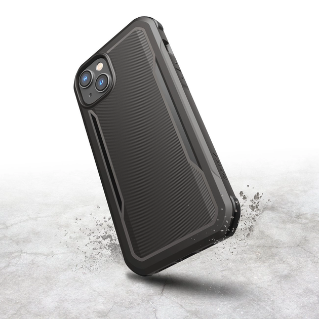 Etui Raptic X-Doria Fort Case do Apple iPhone 14 Black (6950941493574) - obraz 8