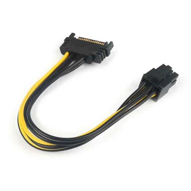 Перехідник SATA to 6pin відеокарта - Фото 5 Перехідник SATA to 6pin відеокарта - зображення 5