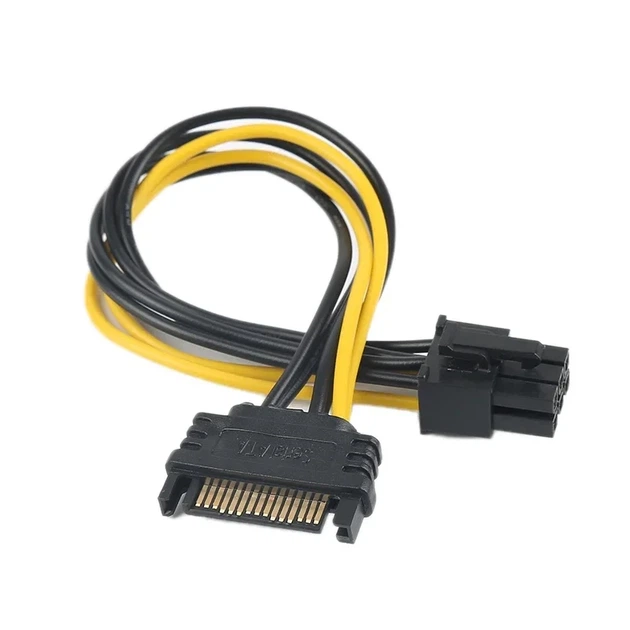 Перехідник SATA to 6pin відеокарта - Фото 6 Перехідник SATA to 6pin відеокарта - зображення 6