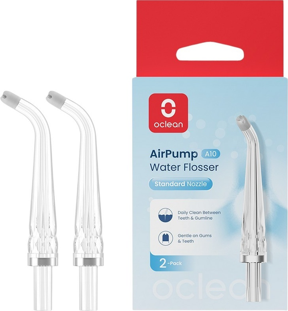 Końcówki do irygatora Oclean AirPump A10 STANDARD N20 2 szt. - obraz 3