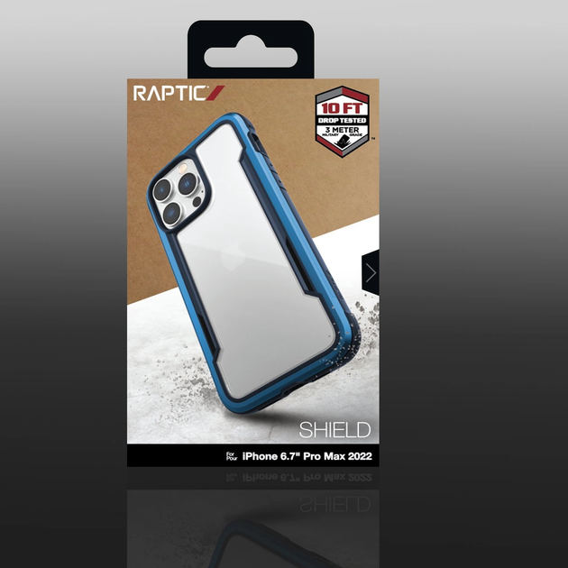 Панель Raptic X-Doria Shield Case для Apple iPhone 14 Pro Max Blue (6950941494113) - зображення 12
