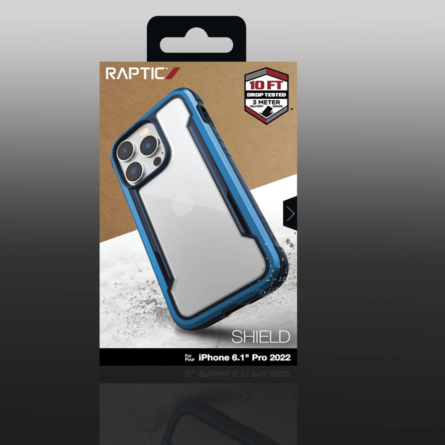 Панель Raptic X-Doria Shield Case для Apple iPhone 14 Pro Blue (6950941494083) - зображення 12