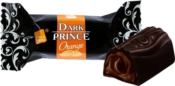 Упаковка конфет Chocoboom Dark Prince с апельсином 1.5 кг (4820216492422) - Фото 2 Упаковка конфет Chocoboom Dark Prince с апельсином 1.5 кг (4820216492422) - изображение 2