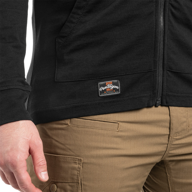 Кофта Pentagon Agis Instructor Zero, Black, S - Фото 7 Кофта Pentagon Agis Instructor Zero, Black, S - изображение 7