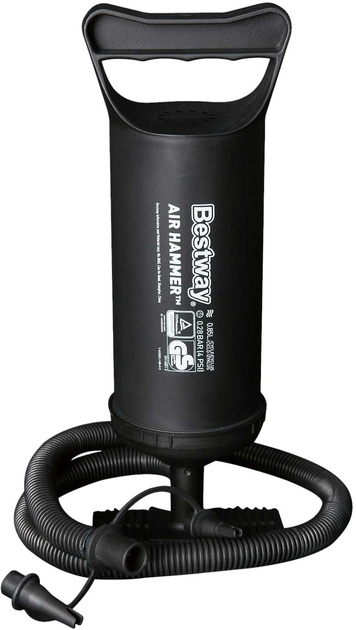 Materac dmuchany Bestway z pompką tłokową 185 x 76 x 22 cm 67000 (5903890606862) - obraz 4