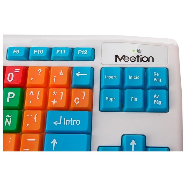 Клавиатура MEETION 2.4G Kids wireless Keyboard WK800 |RU/EN Layout| 5086001 - изображение 7