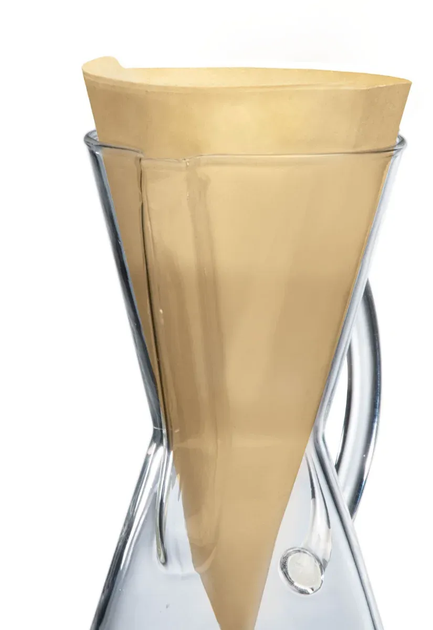Filtry papierowe Chemex brązowe niezlożone 100 szt (28068010991) - obraz 2
