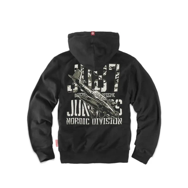 Толстовка на молнии мужская Dobermans Aggressive BZ73BK 2XL Черная - Фото 2 Толстовка на молнии мужская Dobermans Aggressive BZ73BK 2XL Черная - изображение 2