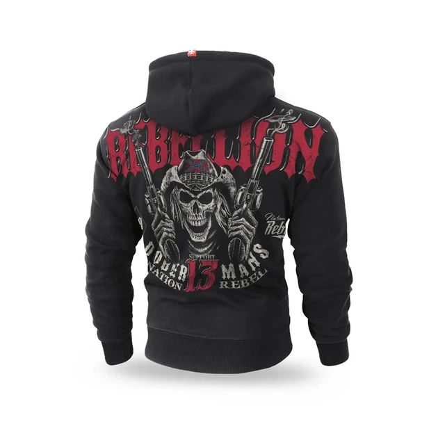 Толстовка на молнии мужская Dobermans Aggressive Rebellion 13 BZ165BK M Черная - изображение 2