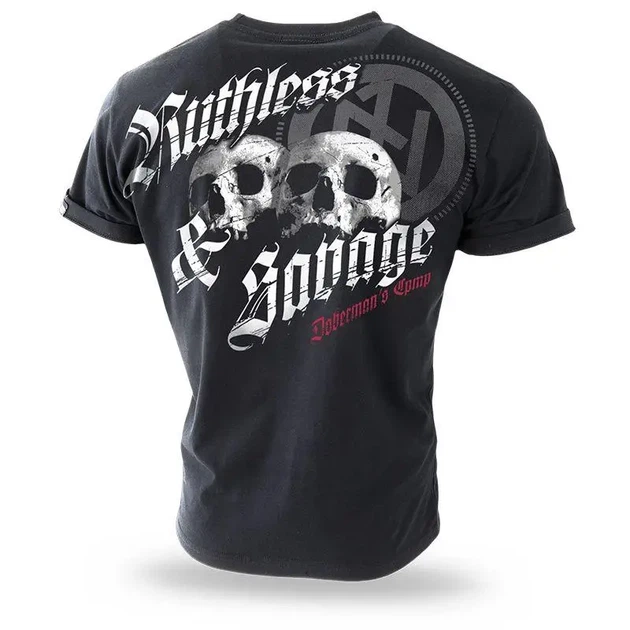 Футболка Dobermans Aggressive Ruthless and Savage TS199BK (L) - Фото 2 Футболка Dobermans Aggressive Ruthless and Savage TS199BK (L) - изображение 2