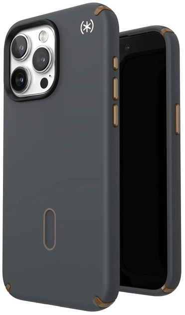 Чехол противоударный Speck Presidio2 Pro MagSafe для Iphone 15 Pro (6.1") Charcoal Grey 150446-3212 - изображение 14