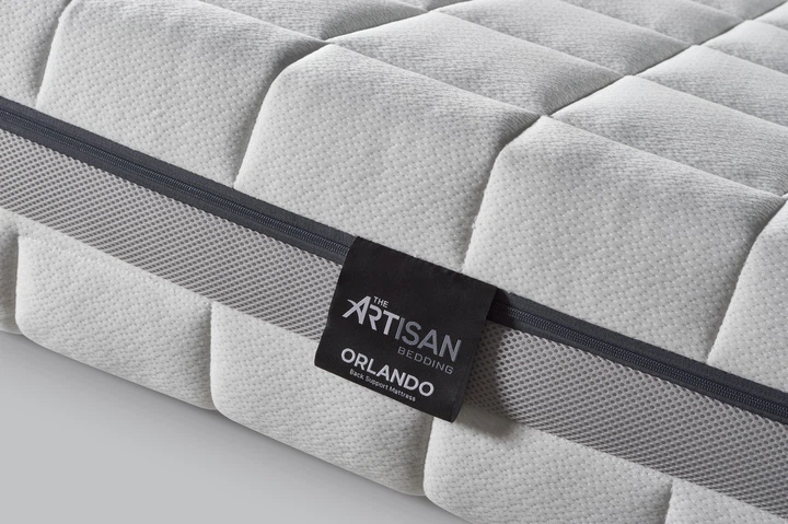 Ортопедический беспружинный матрас Artisan Orlando 180х200 см с эффектом памяти, разносторонняя жесткость - Фото 3 Ортопедический беспружинный матрас Artisan Orlando 180х200 см с эффектом памяти, разносторонняя жесткость - изображение 3