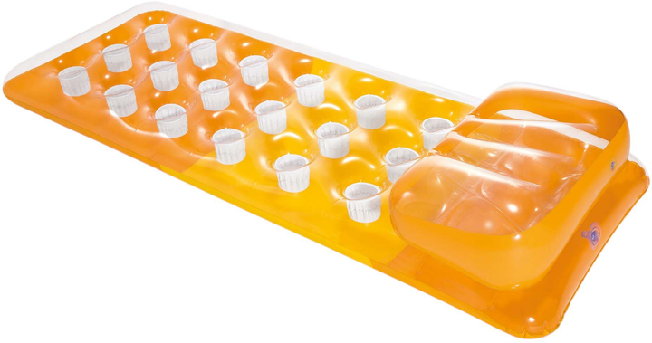 Надувний матрац для плавання Intex 188 x 71 см 58890 Orange (5908220473664) - зображення 2