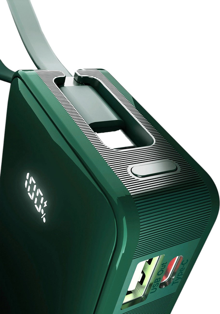 Powerbank SBS 10000 mAh 20W Green (8018417481383) - obraz 5