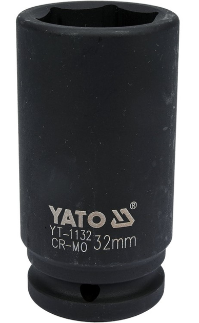 Торцева головка ударна YATO подовжена 3/4" 32 мм (YT-1132) - зображення 1